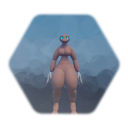 Female dragon/kobold base V2