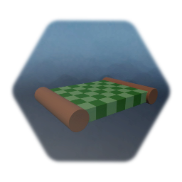 8bit grass straight platform