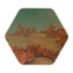 Alien Desert Landscape