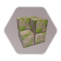 Minecraft | Mossy Stone Brick Stairs