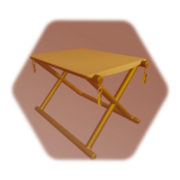 Egyptian folding chair