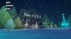 A Christmas House. Merry Christmas.