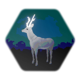 Lightbearing Snow Deer