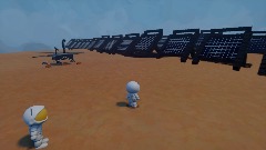 Mars Solar farm