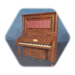Antique Regency Cabinet Piano