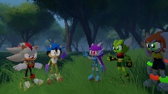 Mark the sackboy X freedom Planet friends
