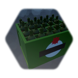Crate of beers