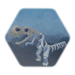 Dinosaur skeleton