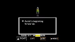 Asriel boss fight (regular asriel)