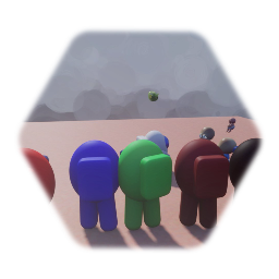 Levels wit AMONG US SO SUSY! In it