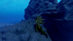 Mermaid Milena Showcase in Underwater Remixable Scenery