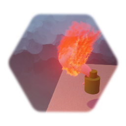 Stylized molotov