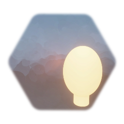 Glowing Orange Light