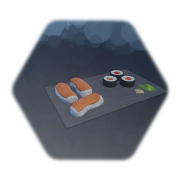 Sushi plate