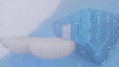 Sonic in Snowy Slide