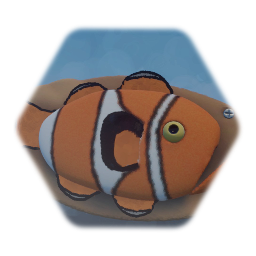 Clownfish Trophy Antique