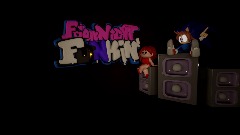 Friday night funkin Title screen