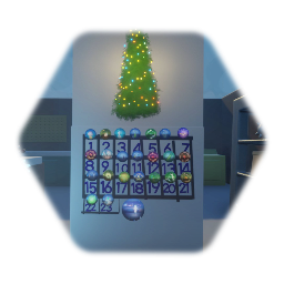 Rick a morty Christmas calendar ft.Hologram rick
