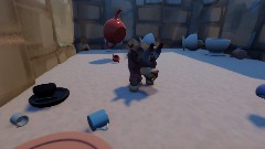 Bull in a chinashop (Pottery display)