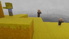 Minecraft Villagers VS Zombies Desert