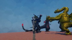Secret godzilla custom fights