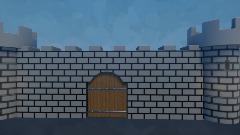 Castle Wall & Door