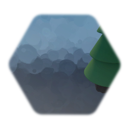 Low poly tree
