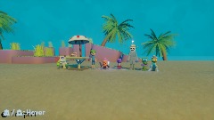 Summertime Island Characters Showcase Test Thing
