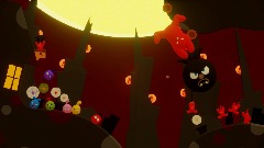 LocoRoco Midnight Carnival Diorama