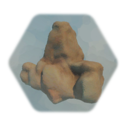 Painted Rock Formation 1