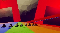 Mario Kart Rainbow road