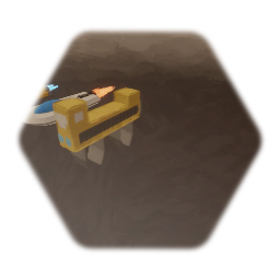 Flying Car Set with Paths