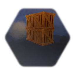 Wood Crate Wall