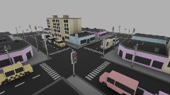 Simple Traffic Simulation Test