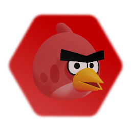 Angry birds red puppet
