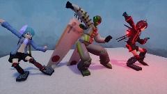 チキチキバンバン　オリキャラ踊らせてみた