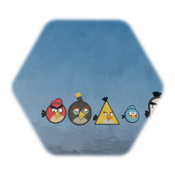 Angry birds 2D