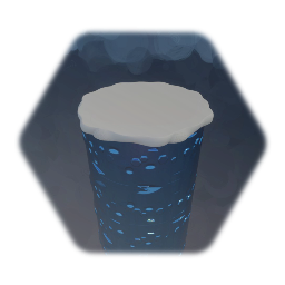 Cylinder Ice Snow Platform