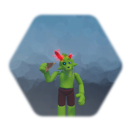 Casey the demon wolf