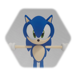 Test stylized sonic