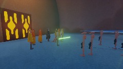 To Coruscant - Phantom Menace the game cutscene