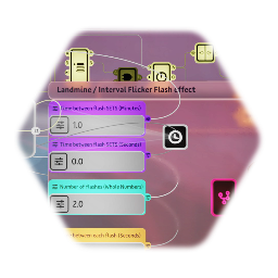 Interval Flicker Flash effect