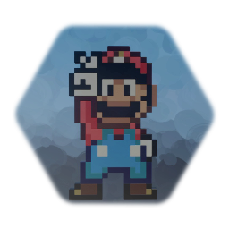 Super Mario World Pose Mario (SNES)