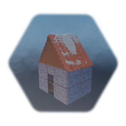 Remix of Generic Brick Building snow added