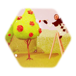 Alice in wonderland menu template.