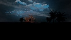 Sci-Fi Vacation: Mercury Falls Complimentary Luau Visualization