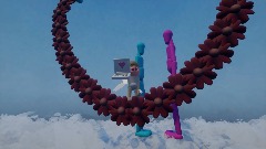 Cupid plus love heart