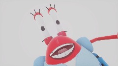 Mr. Krabs turns into a Super Sayian