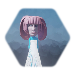 Weird bobblehead puppet