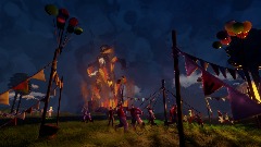 Wicker man  mid summer night